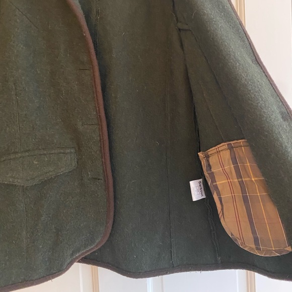 Felted Hunter Green Jacket - Picture 4 of 7